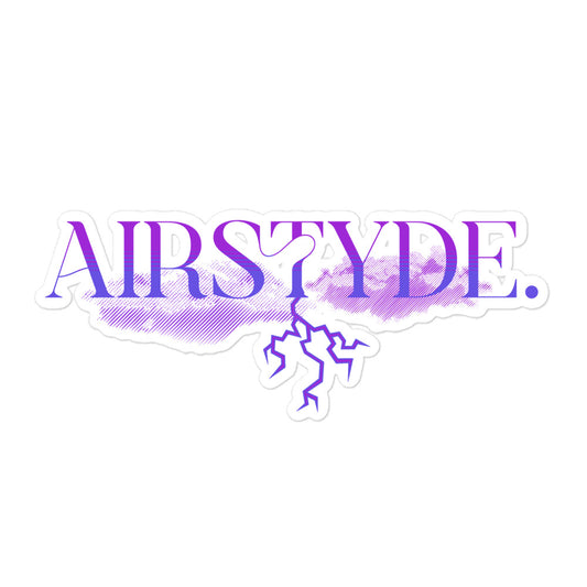 Purple Reign Lightning(AIRSTYDE) sticker